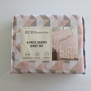BCBGeneration  6-Pc Queen Sheet Set